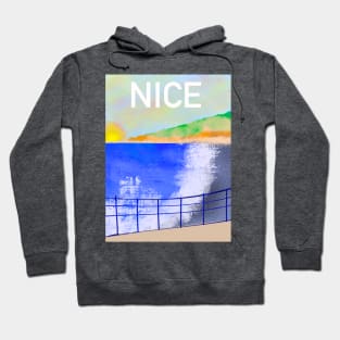 Nice, French Riviera Hoodie